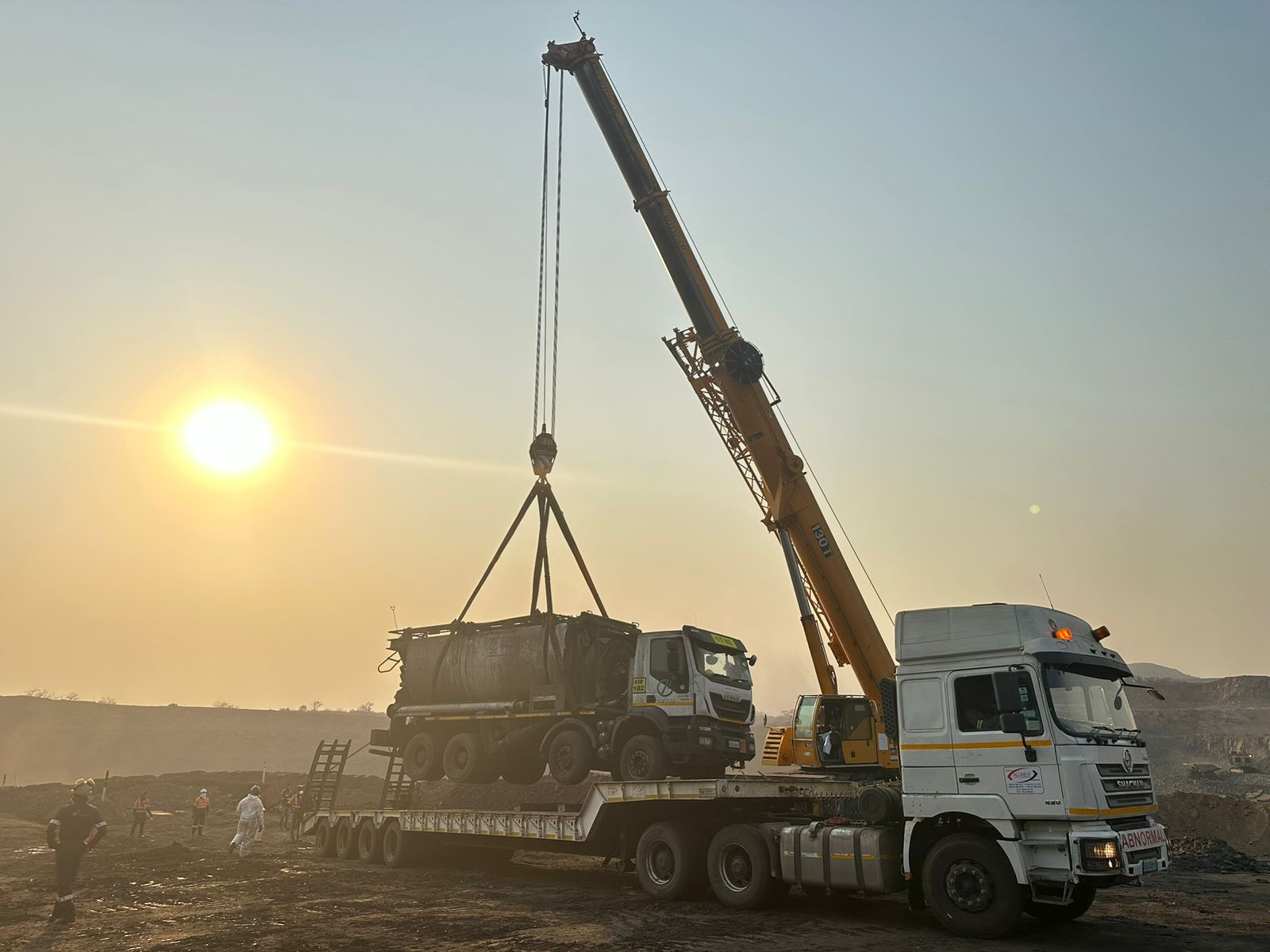 Transporte Abnormal Vulcan para Minetec